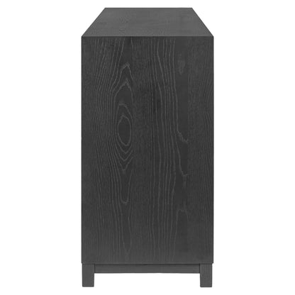 Millie 9 Drawer Dresser - Drifted Matte Black Veneer