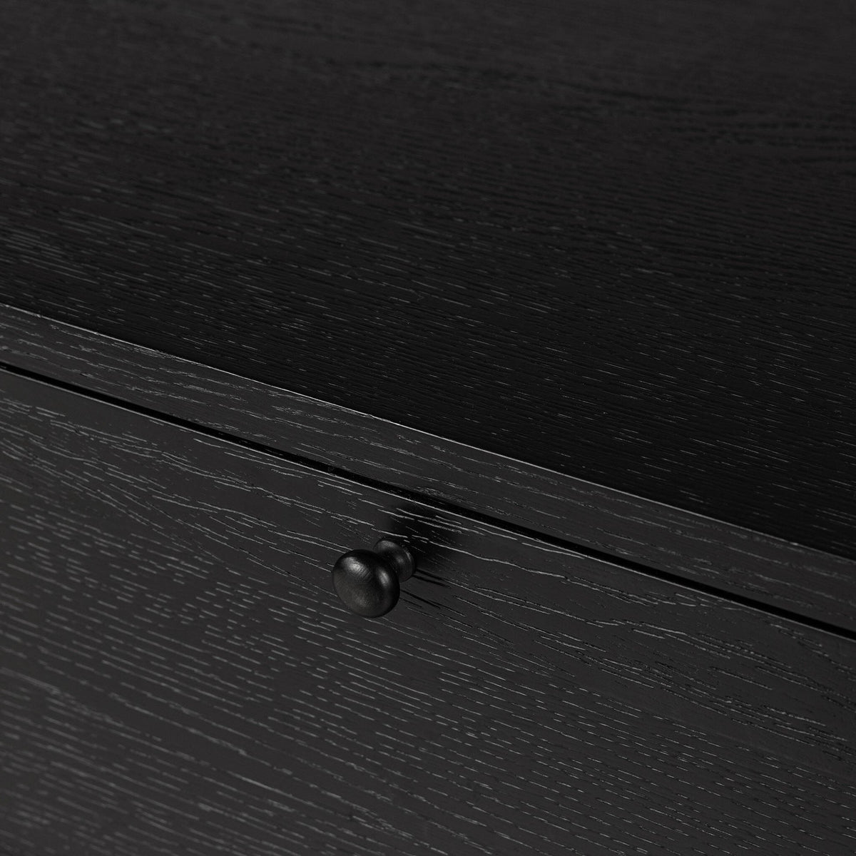 Millie 9 Drawer Dresser - Drifted Matte Black Veneer