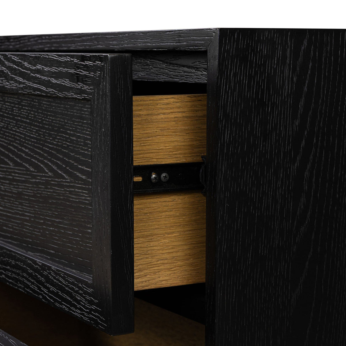 Millie 9 Drawer Dresser - Drifted Matte Black Veneer