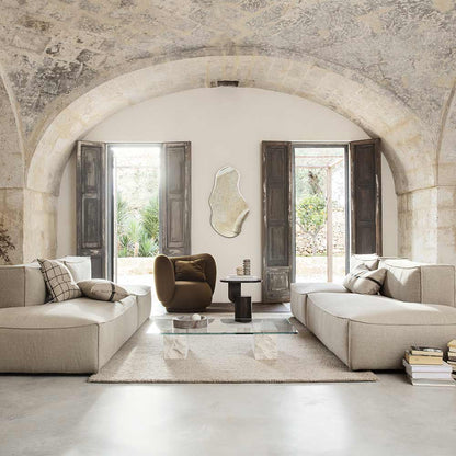 Mineral Coffee Table - Bianco Curia