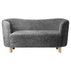 Anthracite Sheepskin, Natural Oak