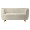 Green Tea Sheepskin, Natural Oak