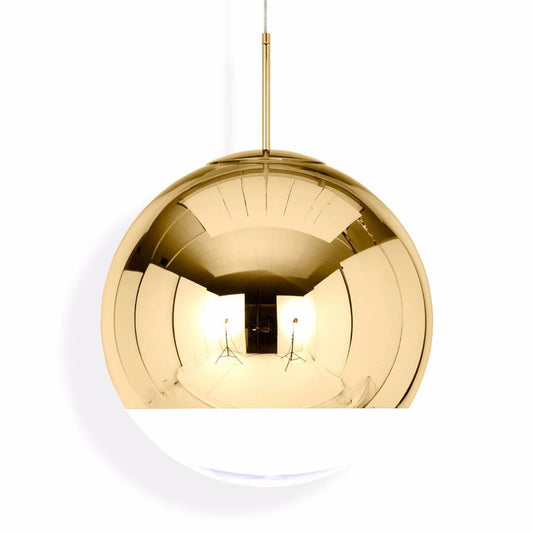 Mirror Ball Pendant - Gold