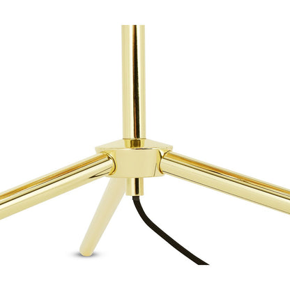 Mirror Ball Stand Chandelier - Gold