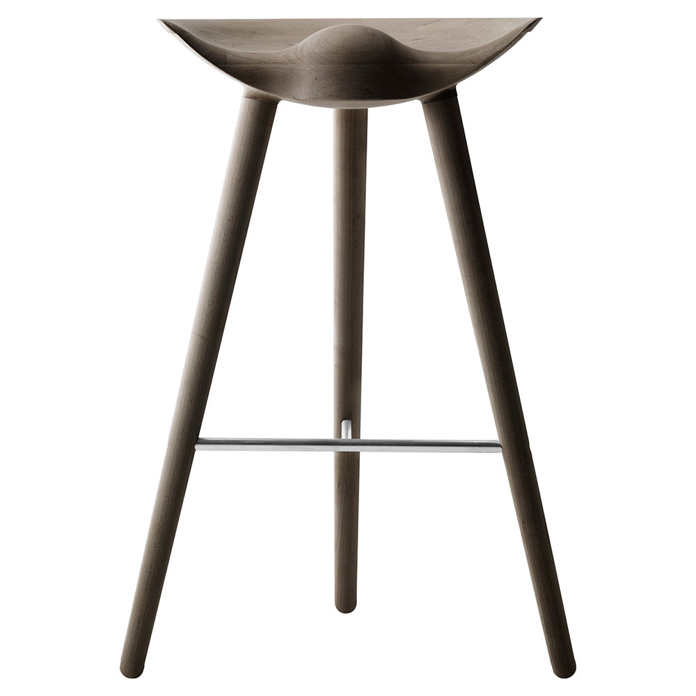ML Bar Counter Stool - Brown Oiled Oak