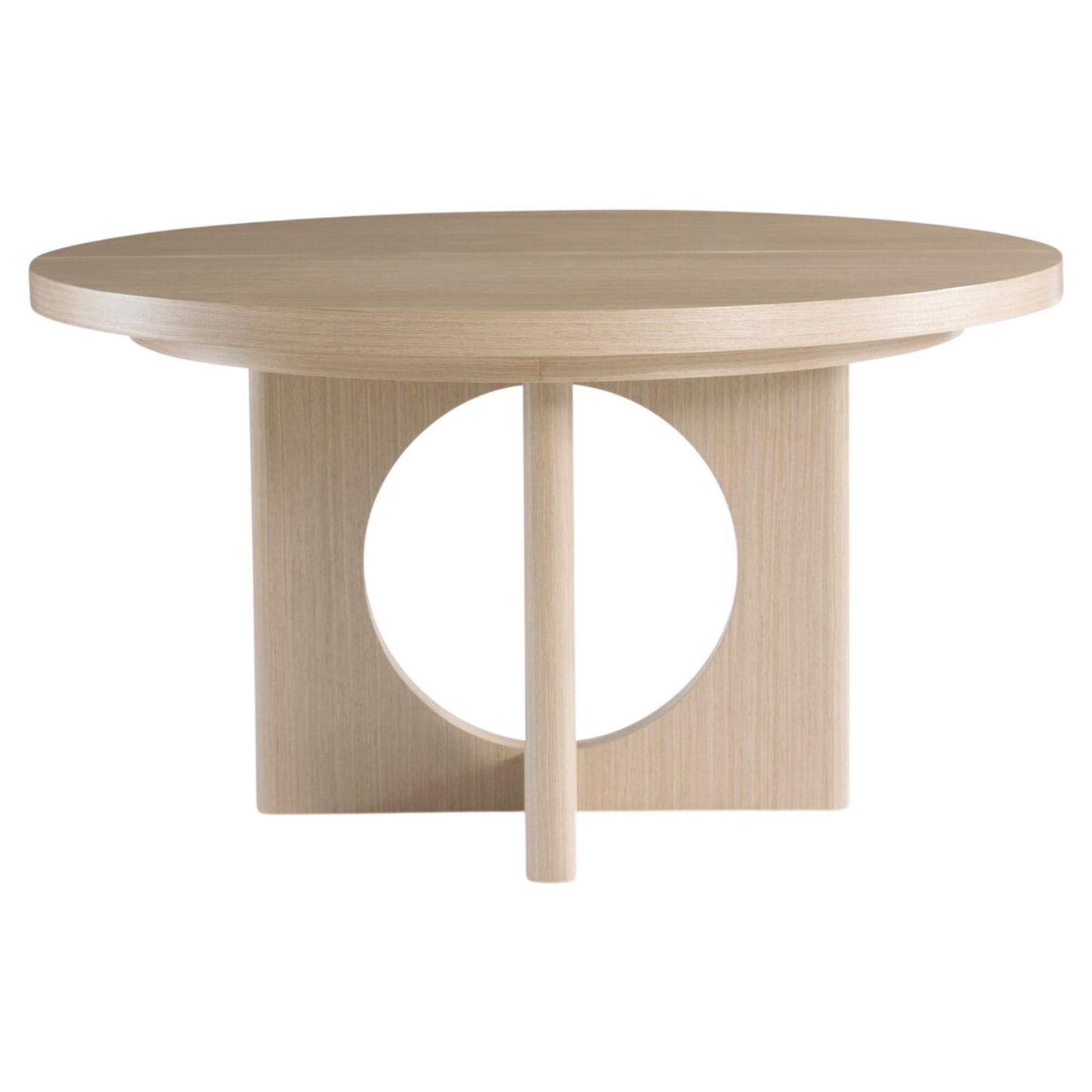 Modulum Round Extendable Dining Table