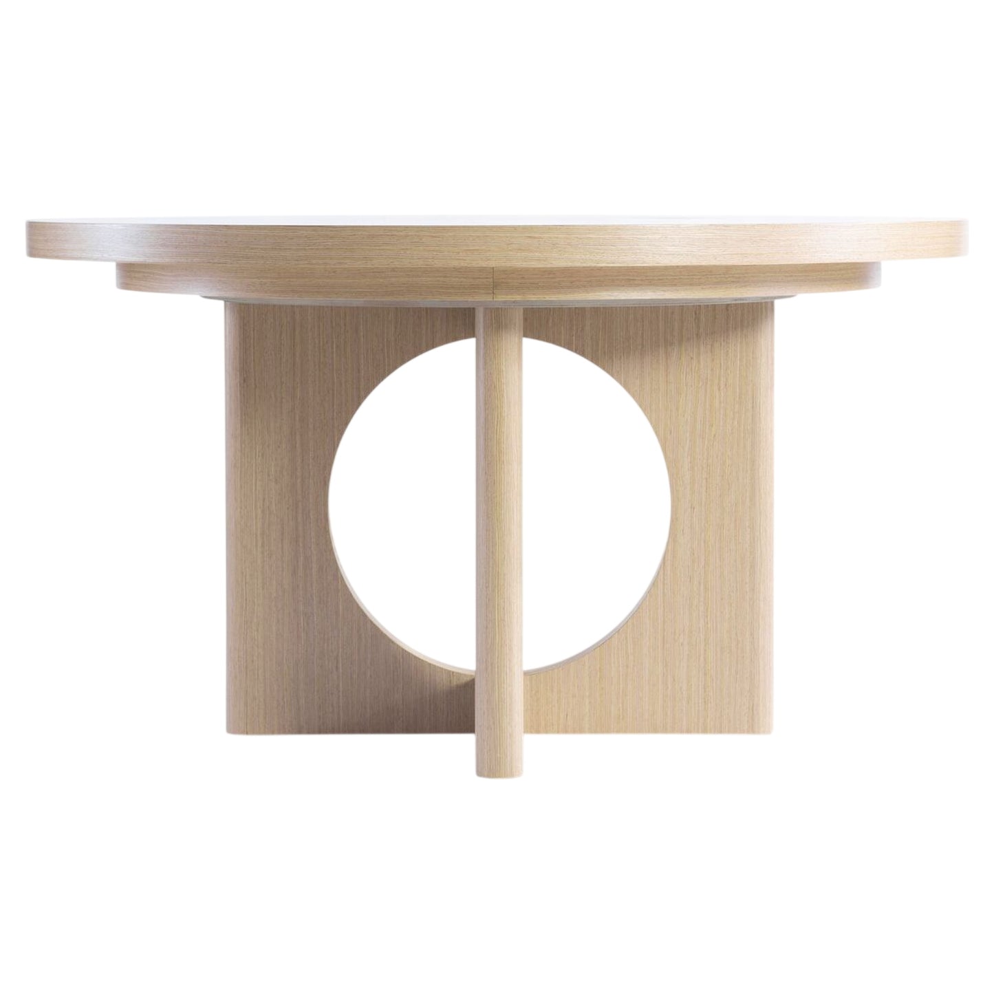 Modulum Round Extendable Dining Table