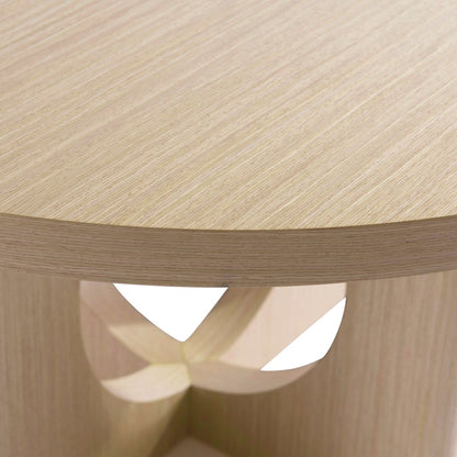 Modulum Round Extendable Dining Table