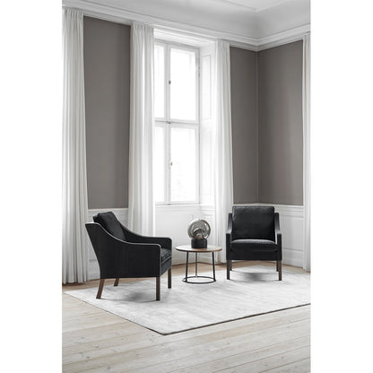 Mogensen 2207 Lounge Chair - Leather, Black Oak