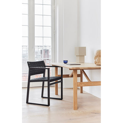 Mogensen BM62 Dining Chair - Natural Linen Webbing