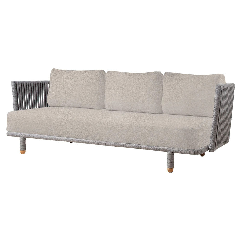 Moments 3 Seater Sofa - Light Brown Scent Cushions