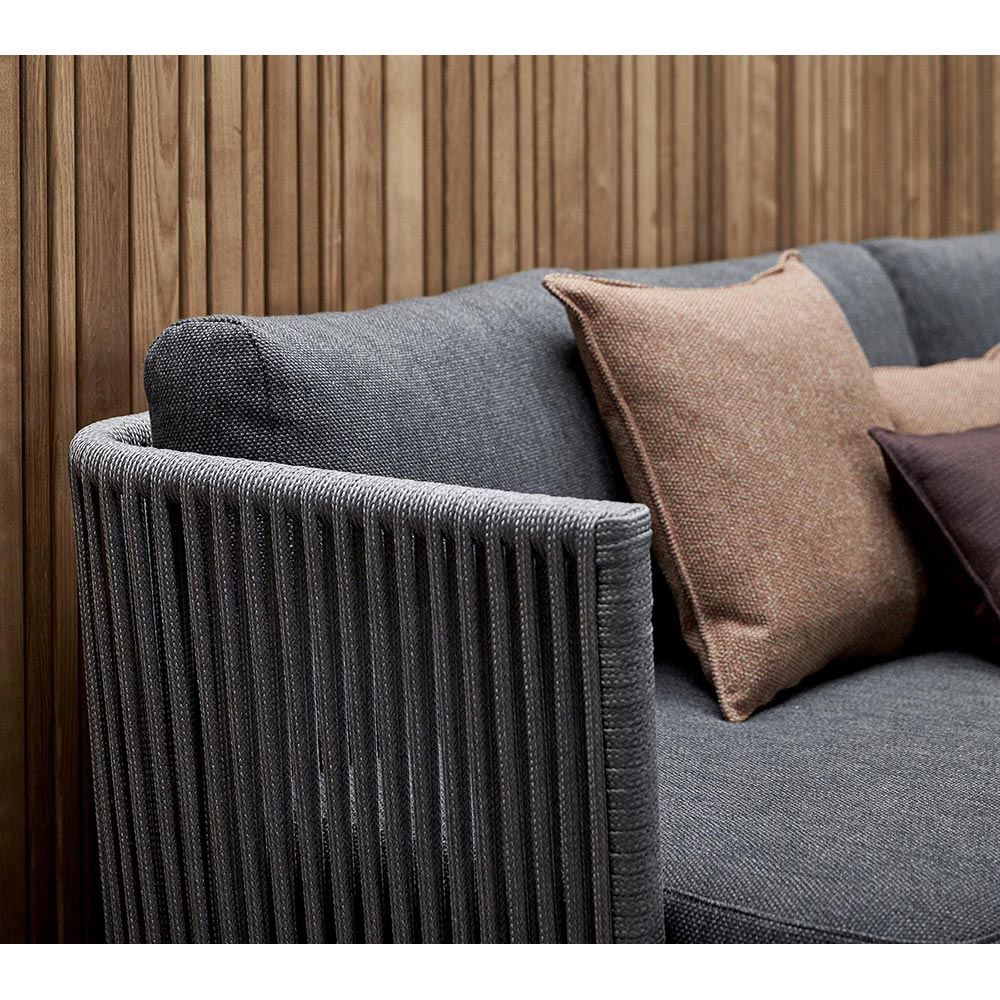 Moments 3 Seater Sofa - Light Brown Zen Cushions