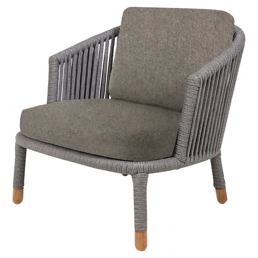 Moments Lounge Chair - Light Brown Zen Cushions