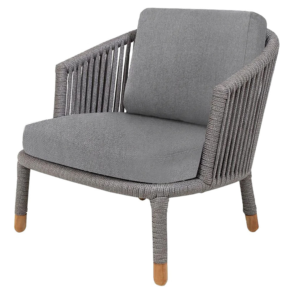 Moments Lounge Chair - Light Gray Ambience Cushions