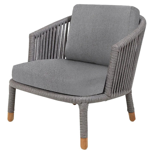Moments Lounge Chair - Light Gray Ambience Cushions