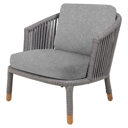 Moments Lounge Chair - Light Gray Zen Cushions