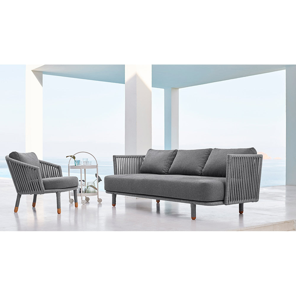 Moments Outdoor Lounge Chair - Gray
