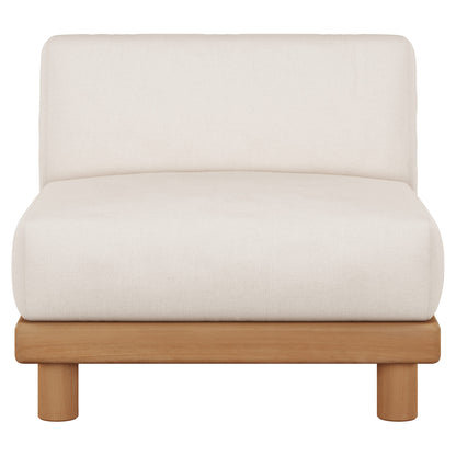 Monocle Outdoor 1 Seater Modular Sofa - White