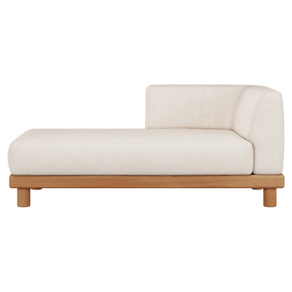 Monocle Outdoor Daybed Modular Sofa - White
