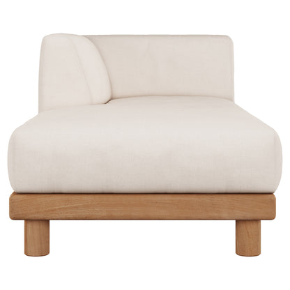 Monocle Outdoor Daybed Modular Sofa - White