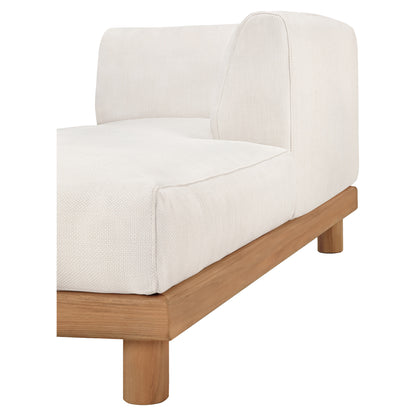 Monocle Outdoor Daybed Modular Sofa - White
