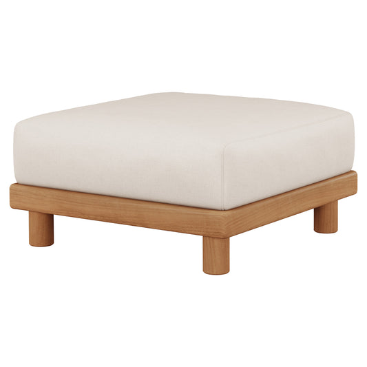 Monocle Outdoor Footstool Modular Sofa - White