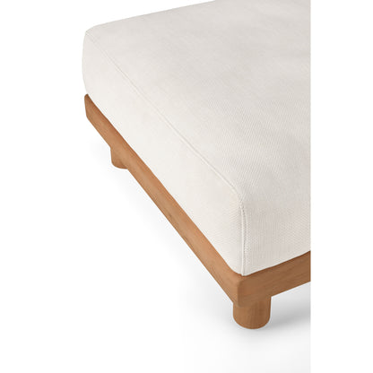 Monocle Outdoor Footstool Modular Sofa - White