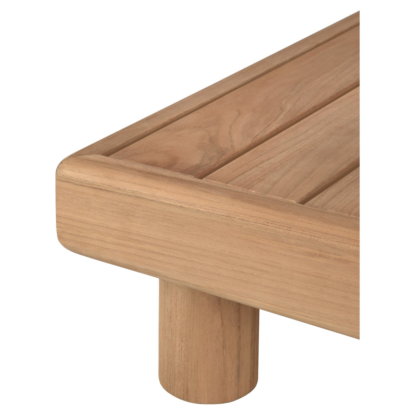 Monocle Outdoor Square Coffee Table - Teak