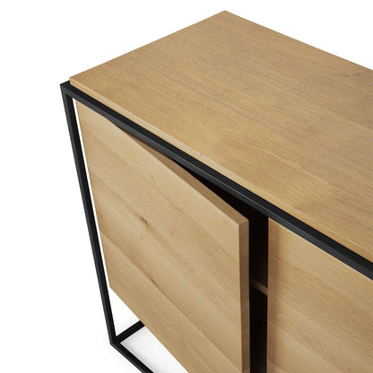 Monolit Sideboard - Oak/Black