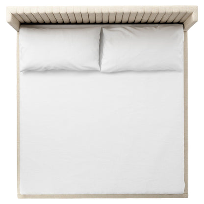 Montgomery Bed - Thames Cream - King