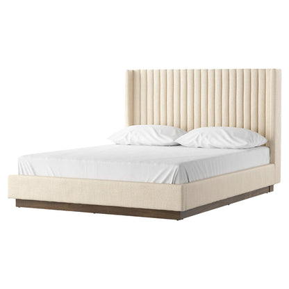 Montgomery Bed - Thames Cream - Queen