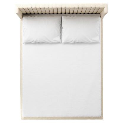 Montgomery Bed - Thames Cream - Queen