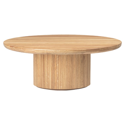 Moon Round Coffee Table - Solid Oak Oiled