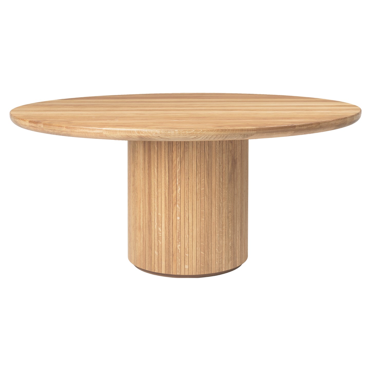 Moon Round Dining Table - Solid Oak Oiled