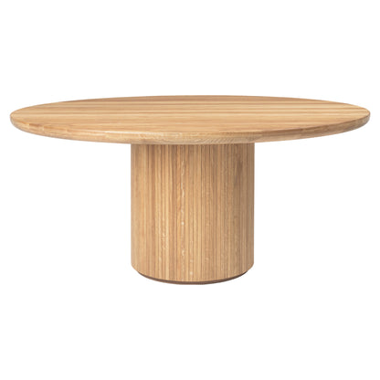 Moon Round Dining Table - Solid Oak Oiled