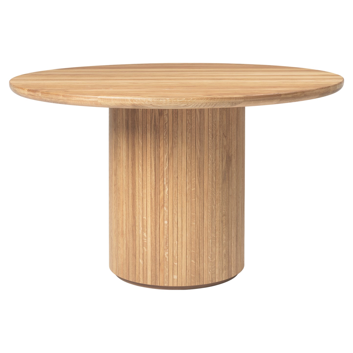 Moon Round Dining Table - Solid Oak Oiled