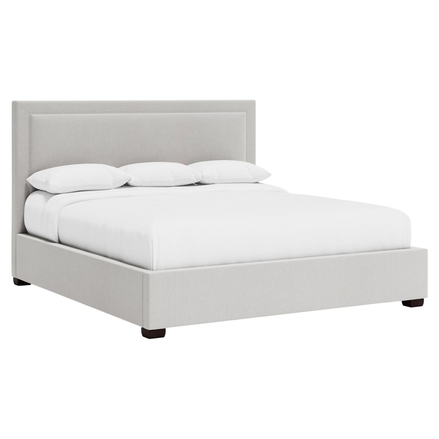 Morgan Fabric Storage Panel Bed - 54"H