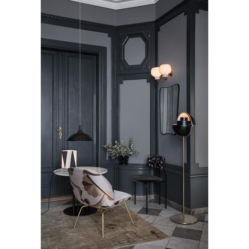 Multi-Lite Floor Lamp - Black, Brass