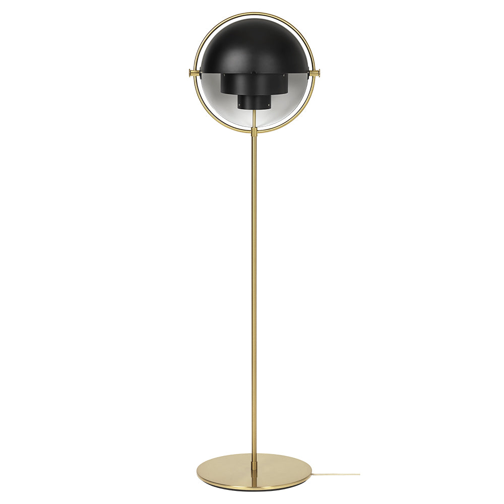 Multi-Lite Floor Lamp - Black, Brass