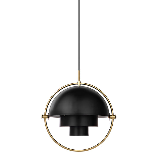 Multi-Lite Pendant - Black, Brass