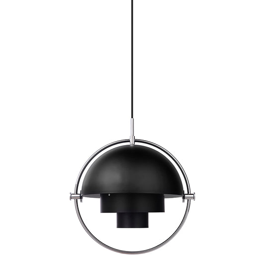 Multi-Lite Pendant - Black, Chrome