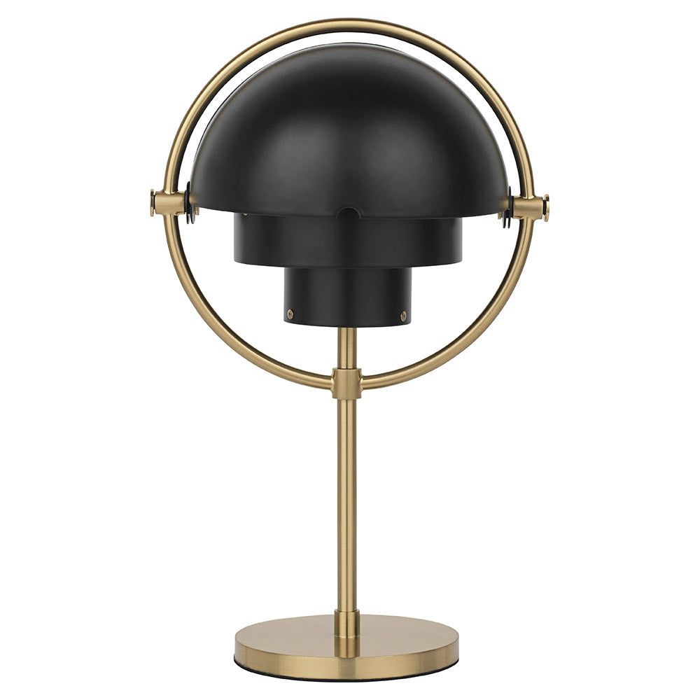 Multi-Lite Portable Table Lamp - Black, Brass