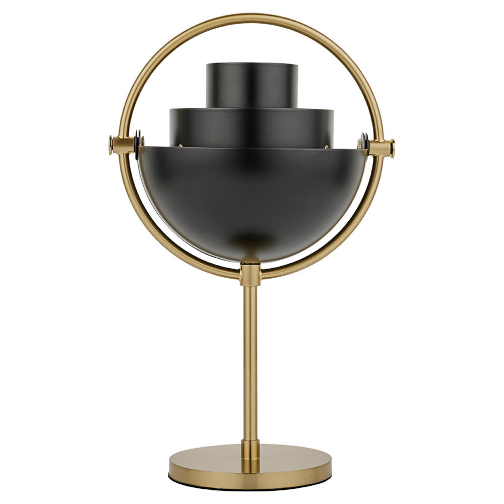 Multi-Lite Portable Table Lamp - Black, Brass