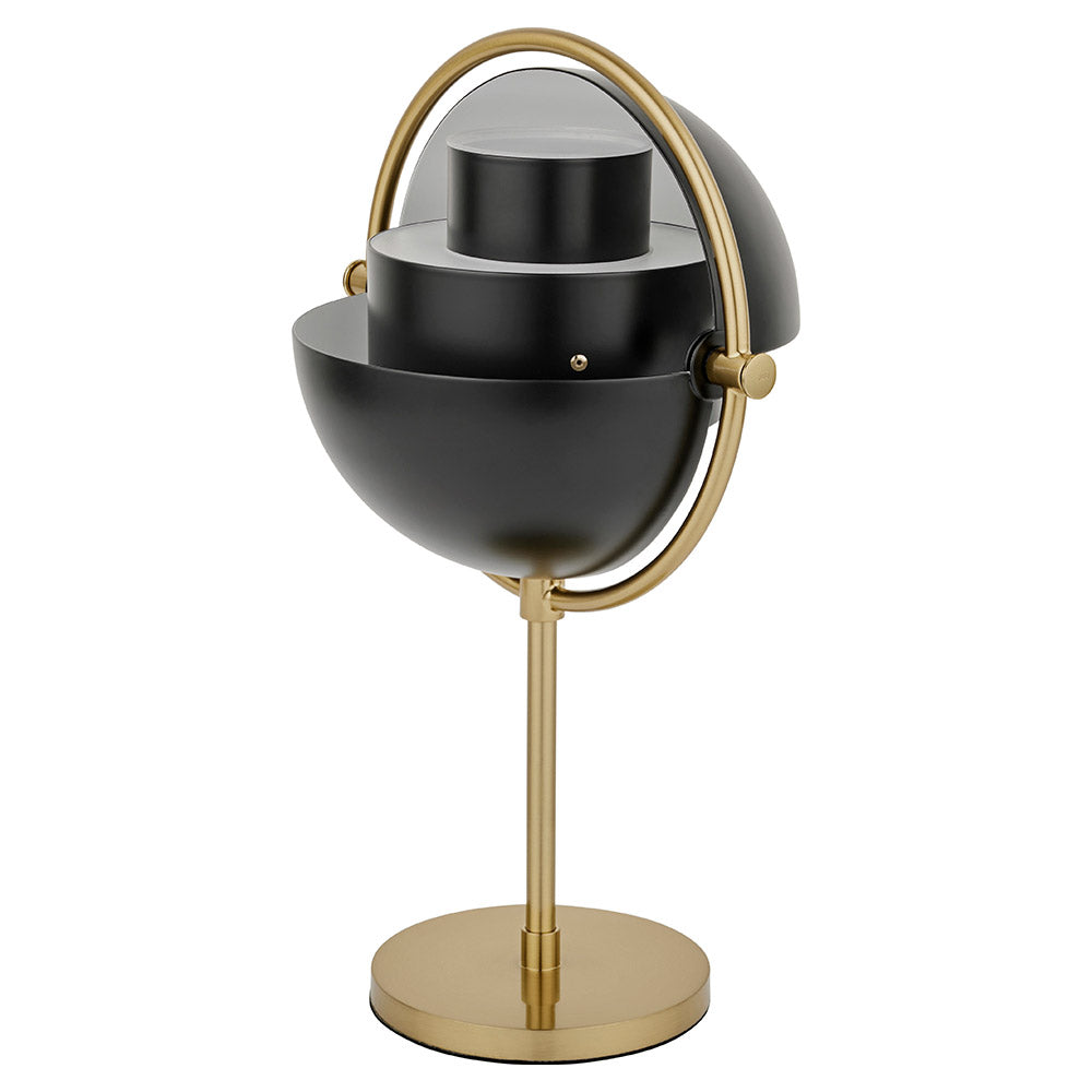 Multi-Lite Portable Table Lamp - Black, Brass