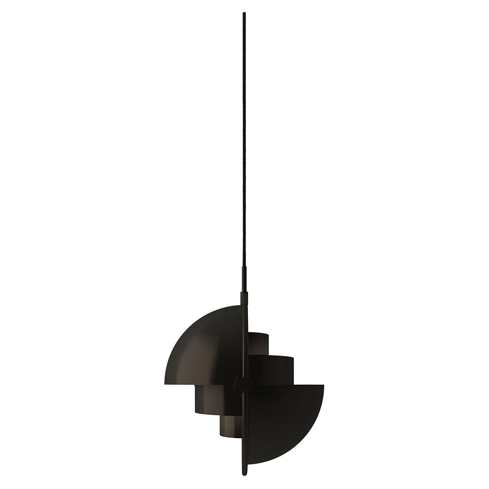 Multi-Lite Small Pendant - Black Brass
