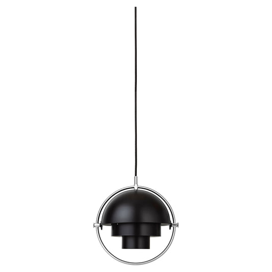 Multi-Lite Small Pendant - Black, Chrome