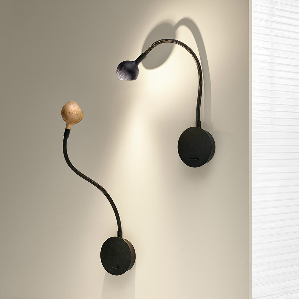 N. Ocho Wall Sconce - Wenge