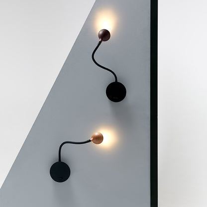 N. Ocho Wall Sconce - Wenge