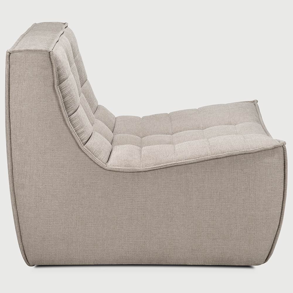 N701 1 Seater Modular Sofa - Ecru