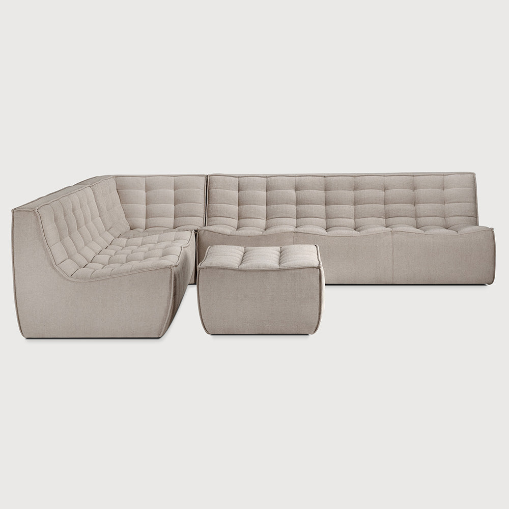 N701 1 Seater Modular Sofa - Ecru